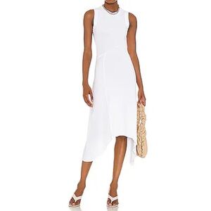 ALLSAINTS Gia Dress in Optic White